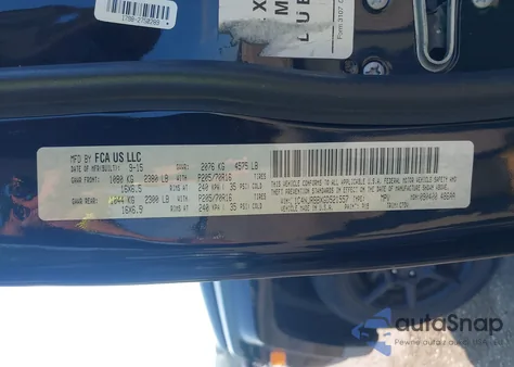 2016 Jeep Patriot Sport из США, поврежденный, VIN 1C4NJRBBXGD521557